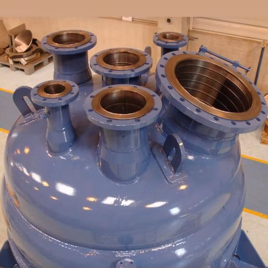 스테인레스 스틸(SS) 304 316/티타늄/니켈/하스텔로이/PTFE/PFA/PVDF/F40 ETFE 반응 화학/위생 광택 고압 용기